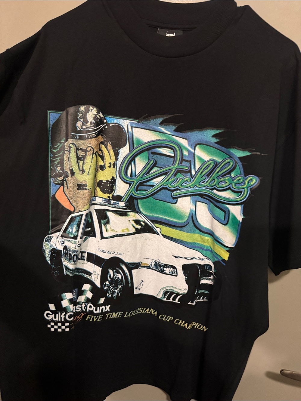duckboy size large shirt
